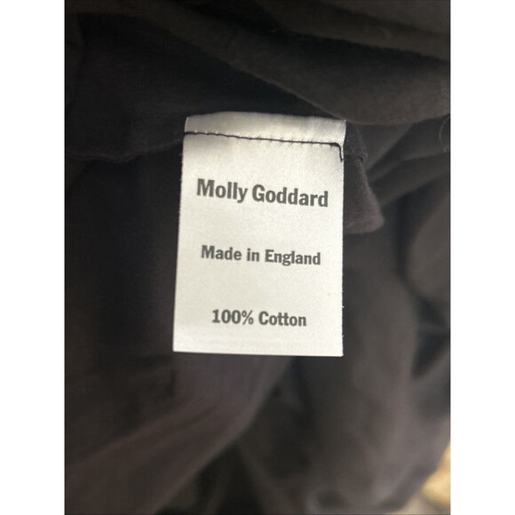 Molly Goddard Larry Smock Dress Black Size UK 8 *see Chart Bridesmaid Backless - Picture 5 of 10